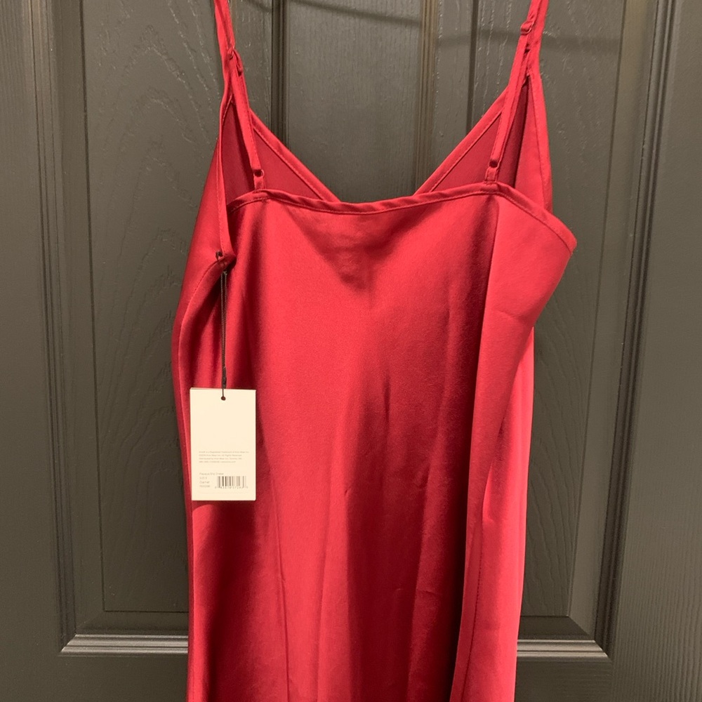Knix x Birds of Papaya Slip Dress - Garnet - Picture 2 of 4